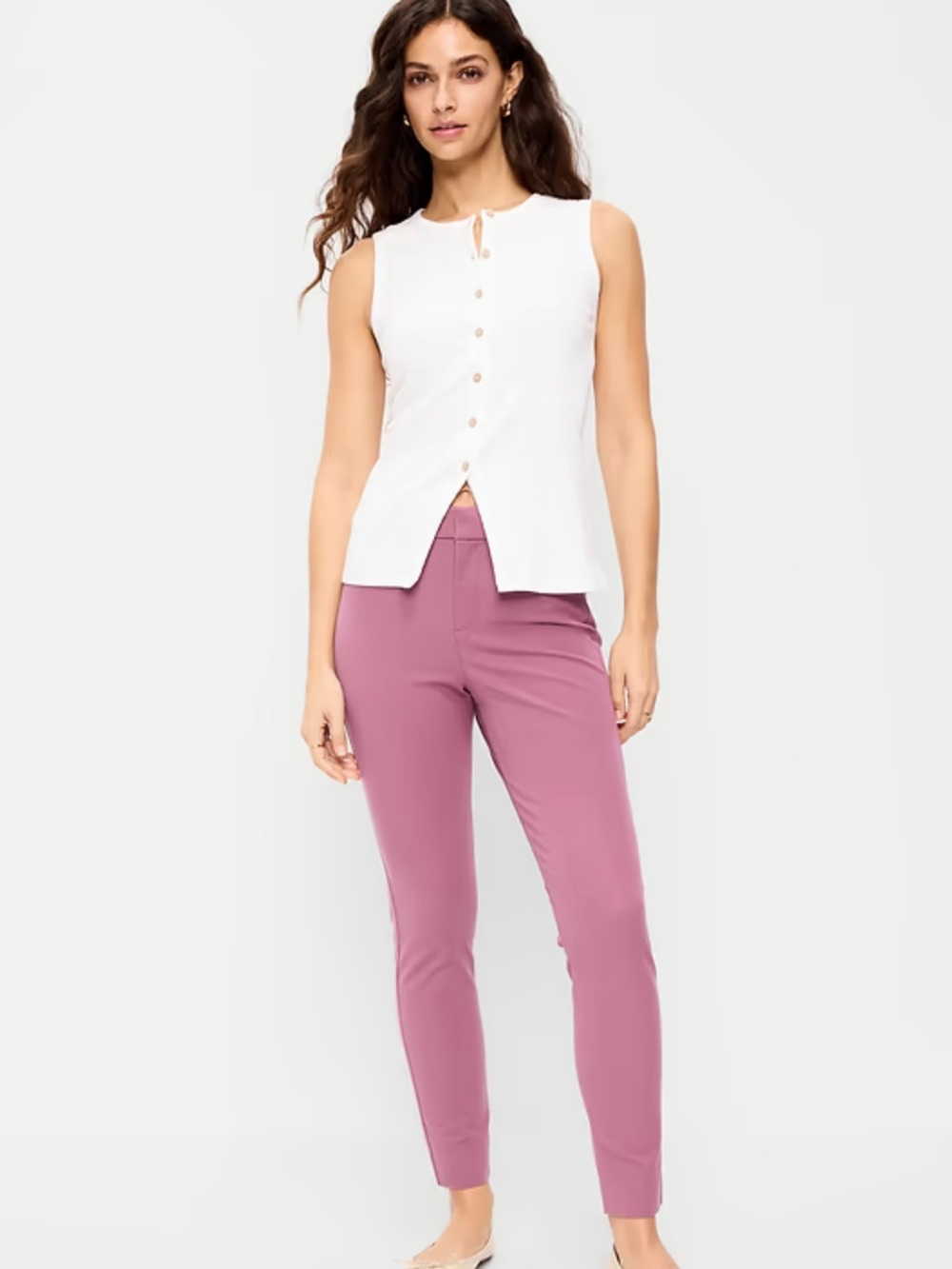Women’s Old Navy Pixie Pants - mauve